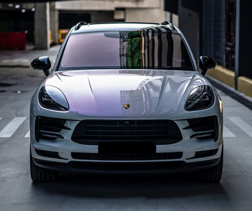 wrap xe, dán đổi màu xe Porsche Macan Wrap Gloss Fantastic Purple