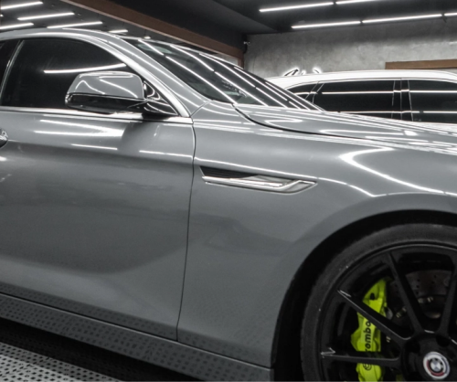 Dán đổi màu xe BMW 640i với Gloss Nardo Gray