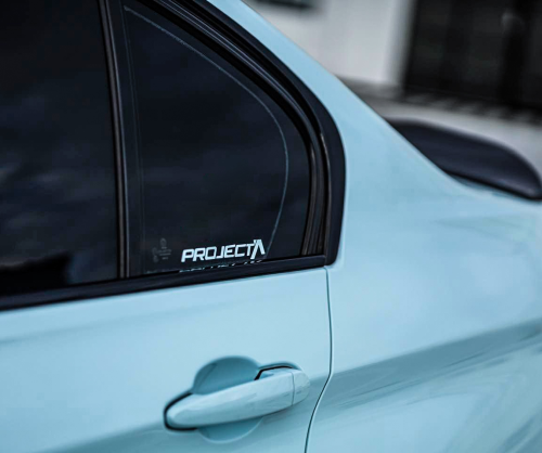 wrap xe, dán đổi màu xeBMW 330i wrap Gloss Ice Blue