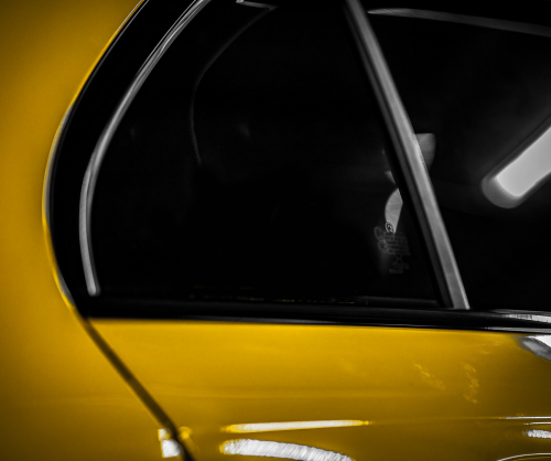 wrap xe - dán đổi màu xe Mercedes A45S Wrap Gloss Sunflower Yellow