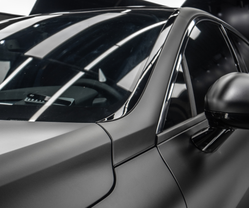 Dán đổi màu xe Kia K5 Matte Black