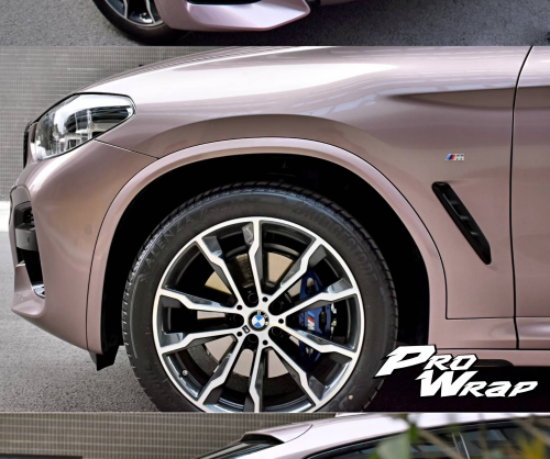 wrap xe - dán đổi màu xe BMW x4 wrap frozen berry metallic