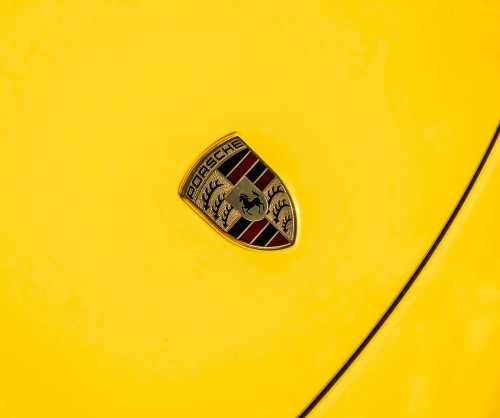 wrap xe, dán đổi màu xe Porsche 718 wrap gloss sun flower