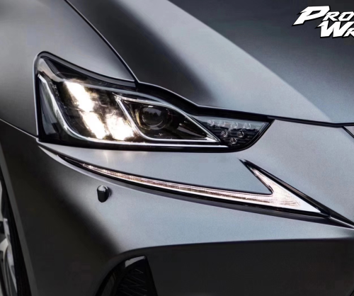 wrap xe - dán đổi màu xe lexus rc wrap matte dark grey metallic