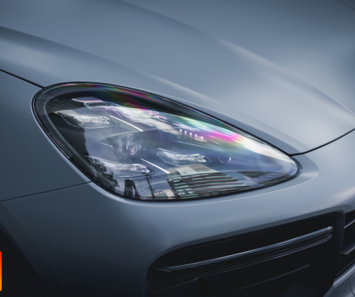 wrap xe, dán đổi màu xe Porsche Cayenne wrap matte nardo gray