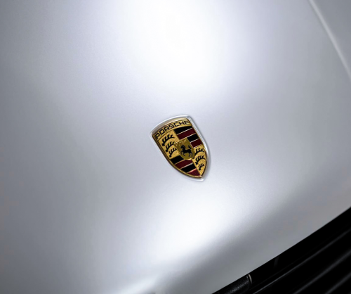 wrap xe, dán đổi màu xe Porsche Macan Wrap Satin Pearl White