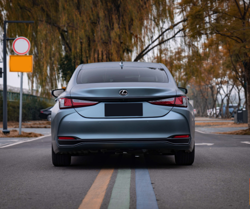 wrap xe - dán đổi màu xe Lexus Es200 wrap matte blue grey 