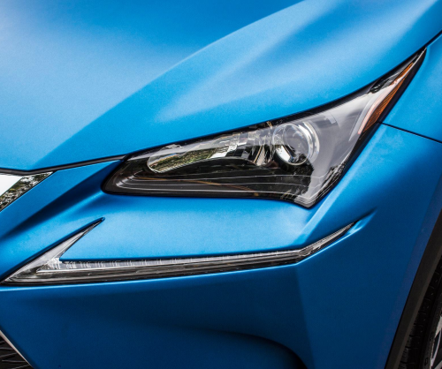 wrap xe - dán đổi màu xe Lexus RX200 wrap matte blue metallic