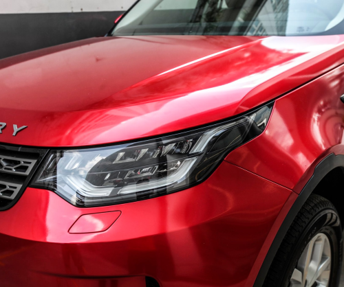 wrap xe, dán đổi màu xe Range Rover Sport wrap gloss candy red