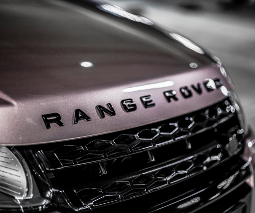 wrap xe, dán đổi màu xeRange Rover Evoque Wrap Gloss Rose Gold Metallic