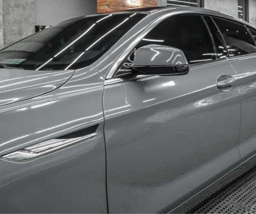 Dán đổi màu xe BMW 640i với Gloss Nardo Gray