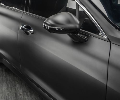 Dán đổi màu xe Kia K5 Matte Black
