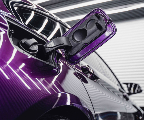 wrap xe, dán đổi màu xe BMW 430i Wrap  Gloss Black Cherry Ice