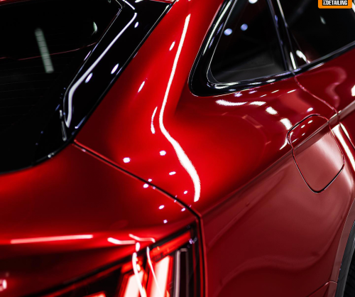 Audi Q5 wrap gloss Supreme Red