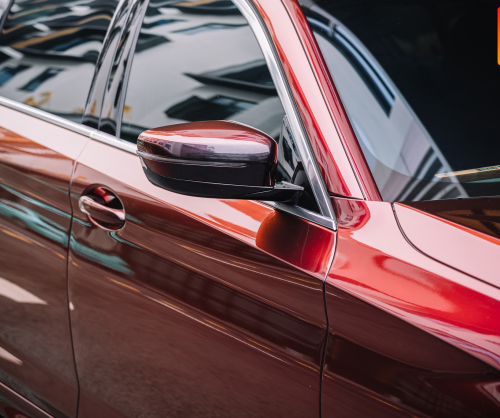 wrap xe, dán đổi màu xe BMW 7 series wrap gloss madeira red