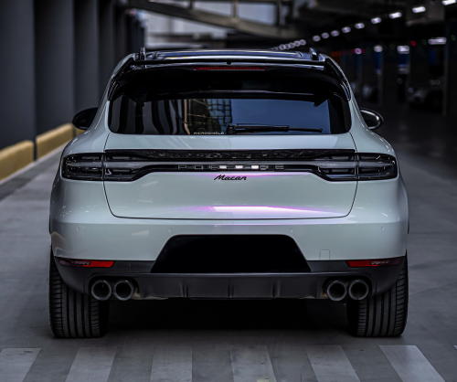 wrap xe, dán đổi màu xe Porsche Macan Wrap Gloss Fantastic Purple