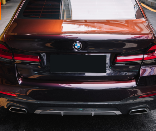 wrap xe, dán đổi màu xe BMW 7 series wrap gloss madeira red
