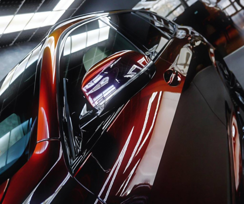 wrap xe - dán đổi màu xe BMW X5 Wrap Gloss Madeira Red