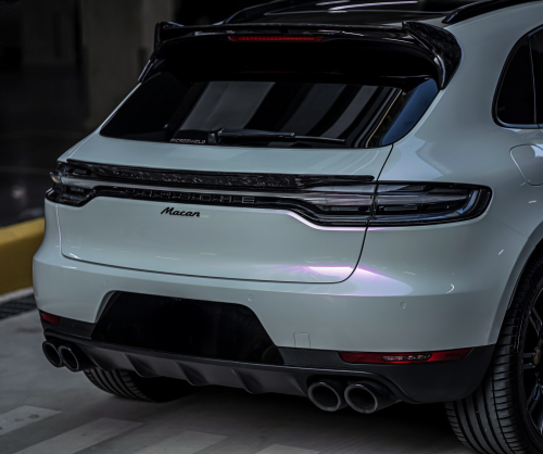 wrap xe, dán đổi màu xe Porsche Macan Wrap Gloss Fantastic Purple