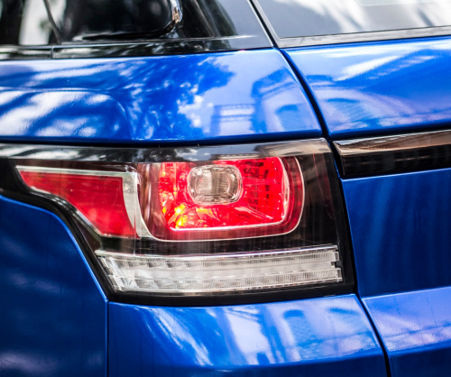 wrap xe, dán đổi màu xe Range Rover Sport wrap gloss deep blue