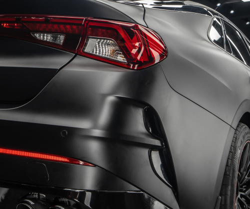 Dán đổi màu xe Kia K5 Matte Black