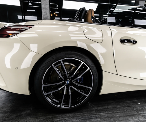 Dán đổi màu xe BMW Z4 Gloss Khaki Milano