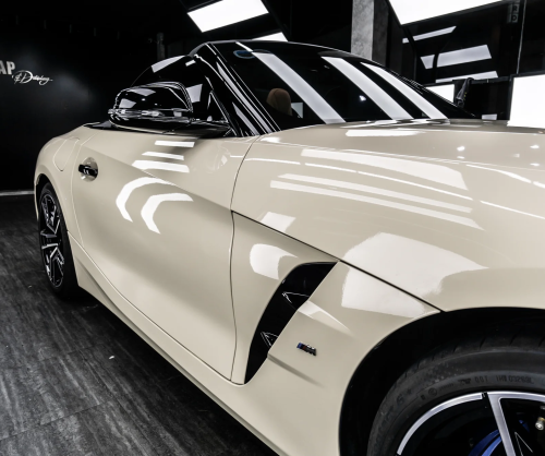 Dán đổi màu xe BMW Z4 Gloss Khaki Milano