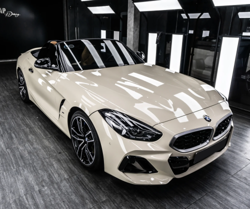 Dán đổi màu xe BMW Z4 Gloss Khaki Milano