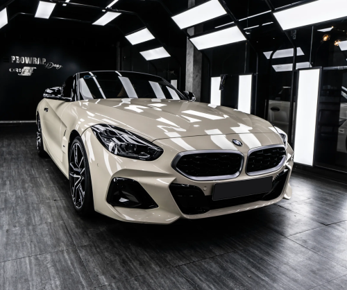 Dán đổi màu xe BMW Z4 Gloss Khaki Milano