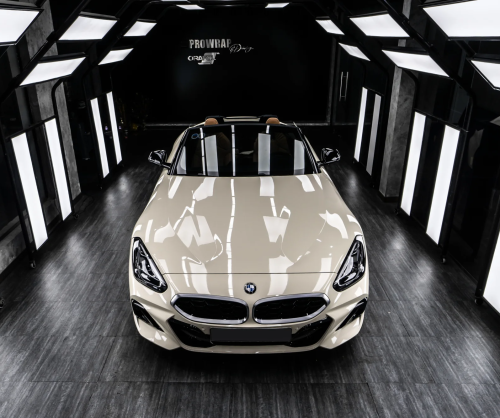 Dán đổi màu xe BMW Z4 Gloss Khaki Milano