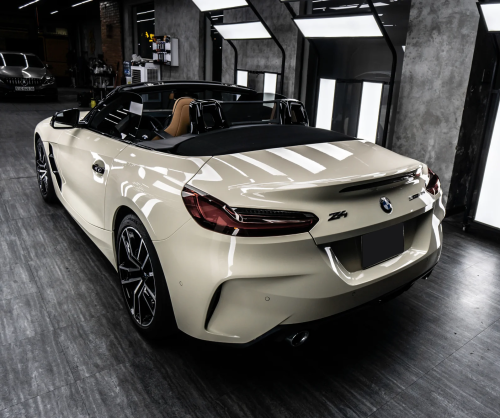 Dán đổi màu xe BMW Z4 Gloss Khaki Milano