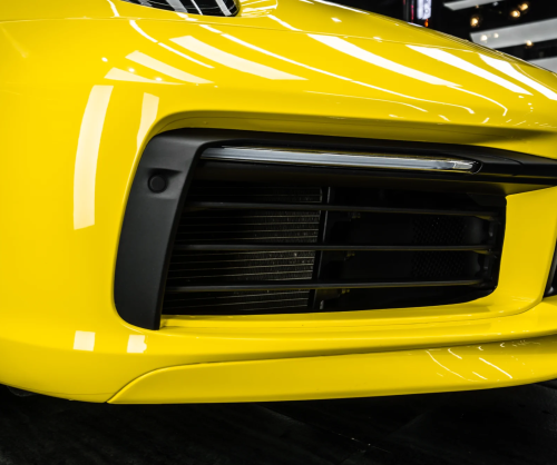 Dán đổi màu xe Porsche 911 Gloss Racing Yellow