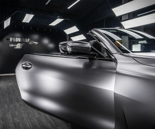 Dán đổi màu xe BMW Z4 Matte Dark Gray Metallic