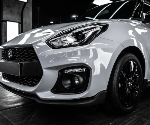 Dán đổi màu xe Suzuki Swift Gloss Crayon Gray