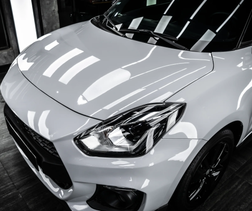 Dán đổi màu xe Suzuki Swift Gloss Crayon Gray