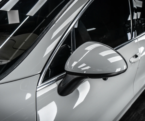 Dán đổi màu xe Porsche Cayenne Gloss Crayon Gray