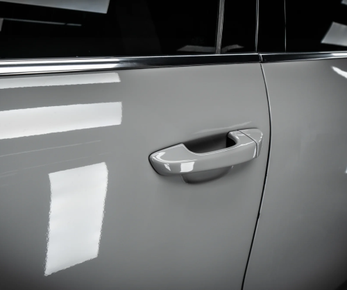Dán đổi màu xe Porsche Cayenne Gloss Crayon Gray