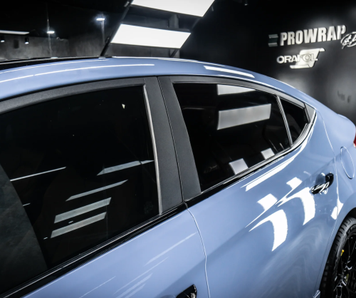 Dán đổi màu xe Hyundai Elantra Gloss China Blue