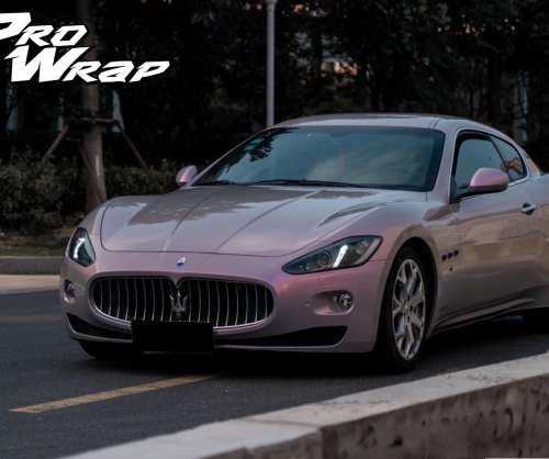 wrap xe - dán đổi màu xe Maserati Granturismo wrap gloss Fantastic 