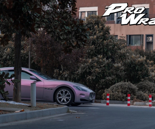 wrap xe - dán đổi màu xe Maserati Granturismo wrap gloss Fantastic 