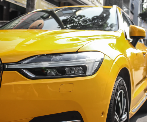 Dán đổi màu xe Volvo XC60 Gloss Sun Yellow