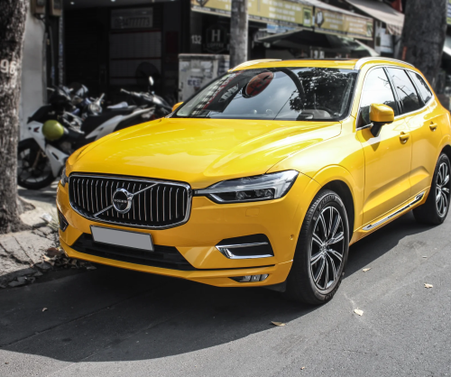 Dán đổi màu xe Volvo XC60 Gloss Sun Yellow