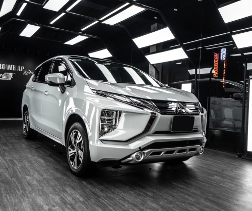 Dán đổi màu xe Mitsubishi Xpander Gloss Volcanic Gray