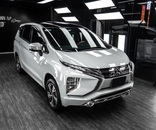 Dán đổi màu xe Mitsubishi Xpander Gloss Volcanic Gray