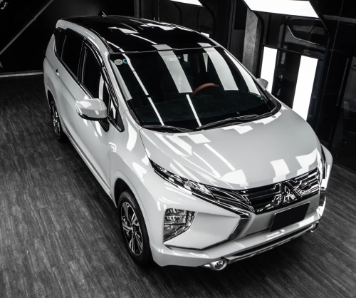 Dán đổi màu xe Mitsubishi Xpander Gloss Volcanic Gray