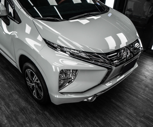 Dán đổi màu xe Mitsubishi Xpander Gloss Volcanic Gray