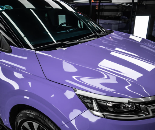 Dán đổi màu xe Kia Carnival Gloss Lavender