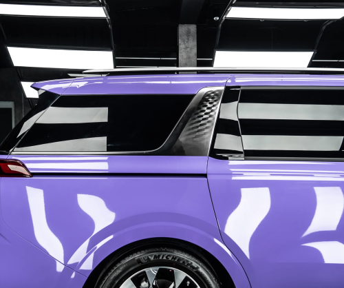 Dán đổi màu xe Kia Carnival Gloss Lavender