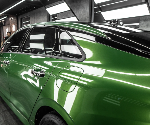 Dán đổi màu xe Kia K5 Gloss Mamba Green
