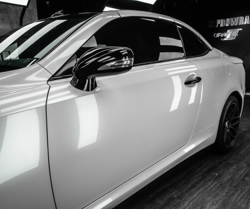 Dán đổi màu xe Lexus IS250C Gloss Pearl White